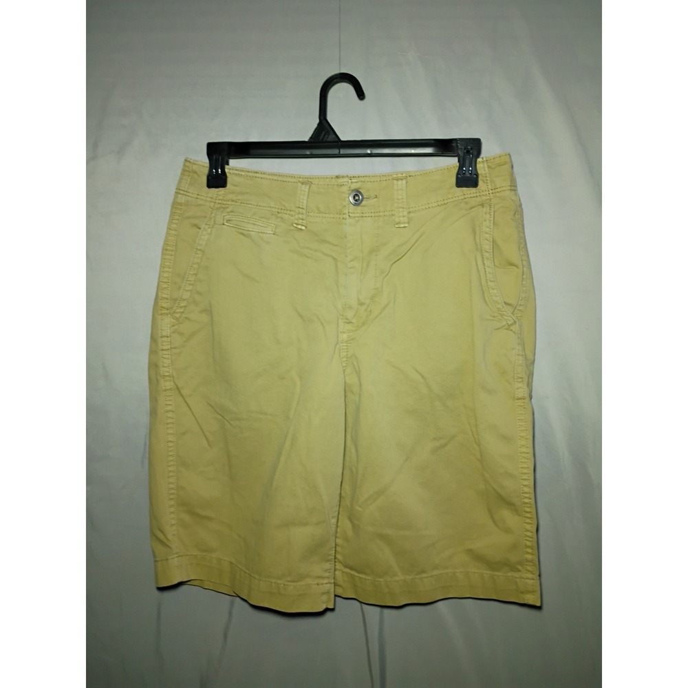 American Eagle Outfitters Longboard Shorts Mens 32 Beige Skater Grunge Bermuda